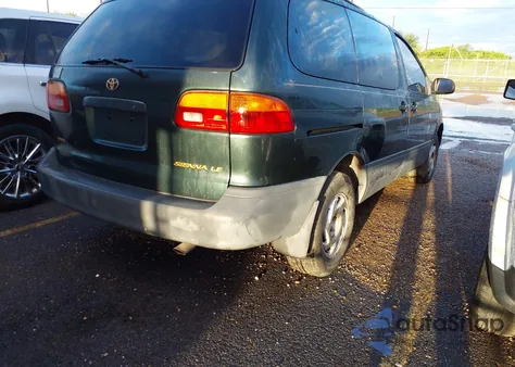 2000 Toyota Sienna Le из США, поврежденный, VIN 4T3ZF13C3YU281686